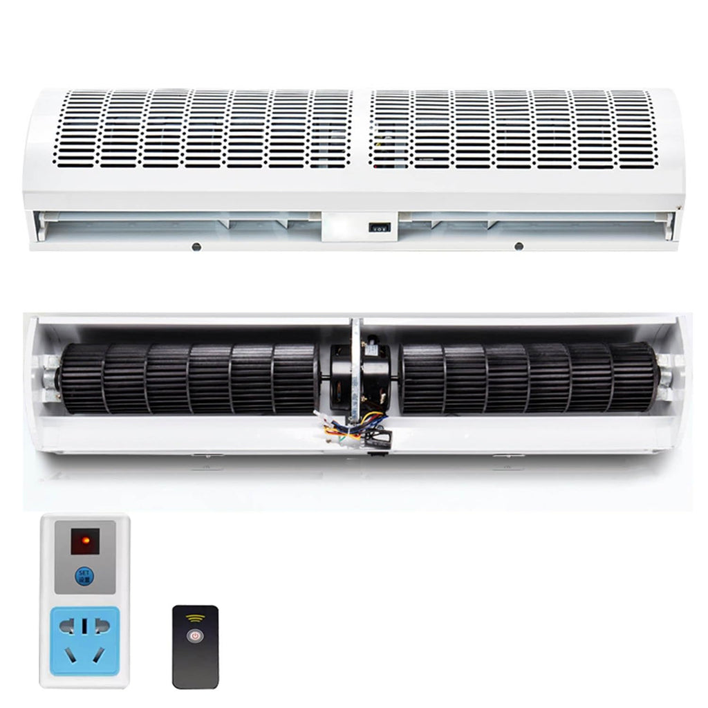 Over Door Air Curtain 60cm 2 Wind Speeds Remote Control V704