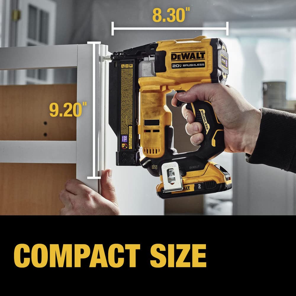 20V MAX Brushless Cordless 23 Ga. Pin Nailer Kit Q22279