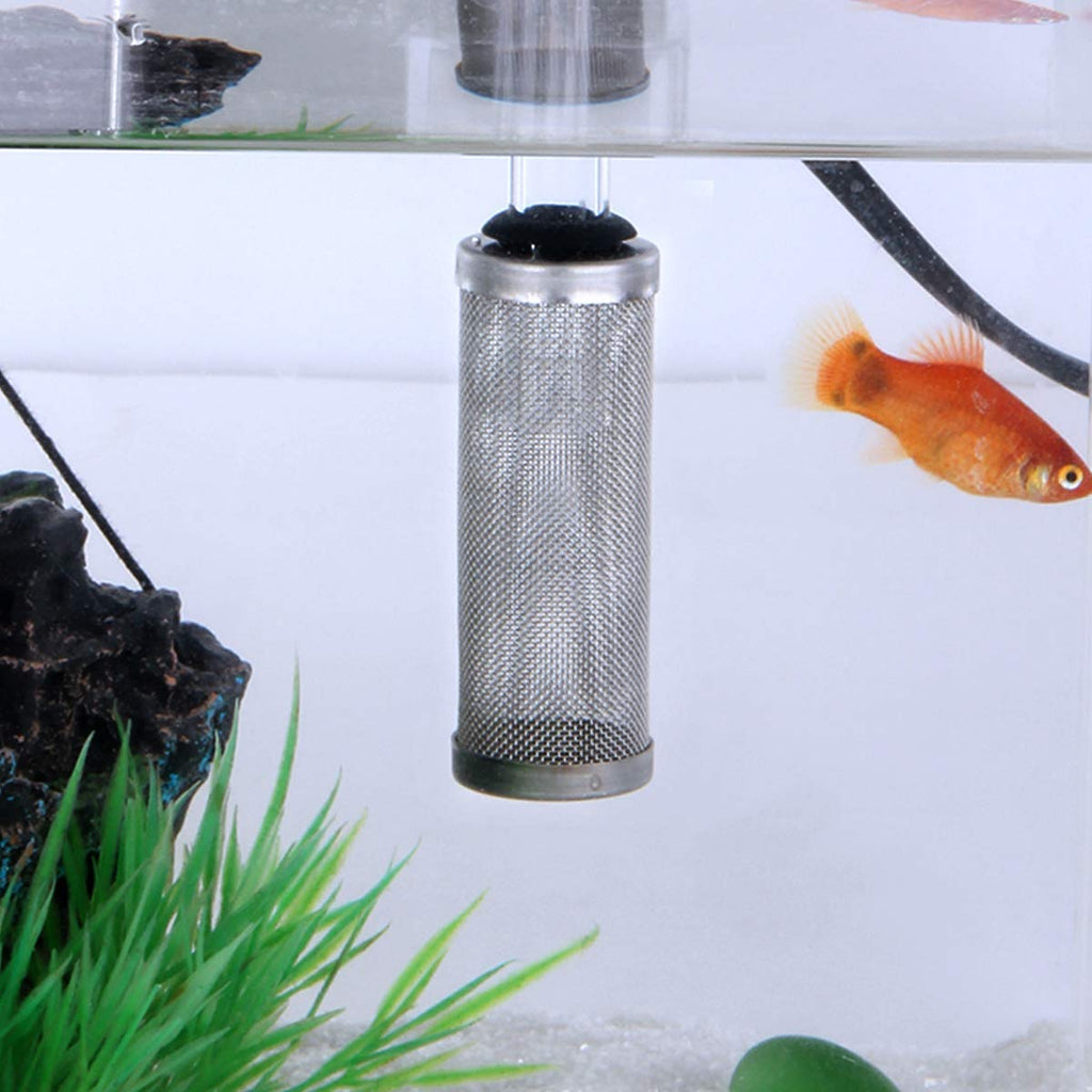 Aquarium Fish Tank Intake Strainer Stainless Steel 11mm N717827