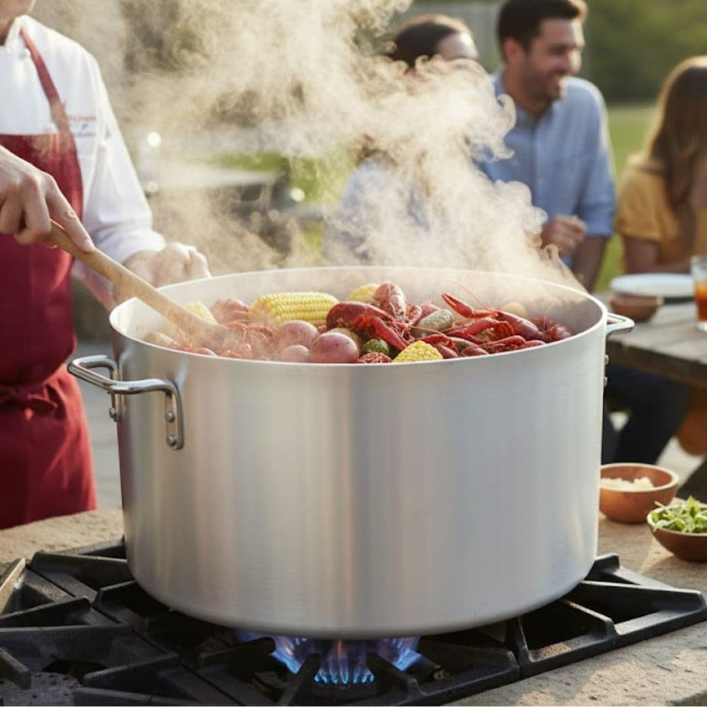 60 Qt Aluminum Sauce Pot 4 mm Thick R318