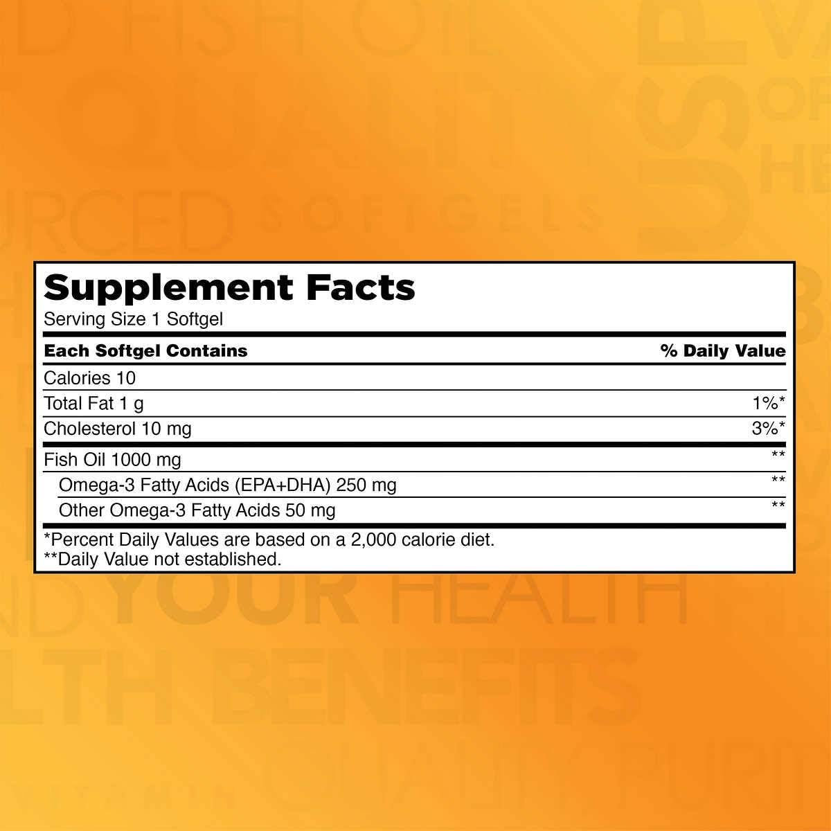 Omega-3 Fish Oil Concentrate 1,000 Mg. 400 Softgels R331636