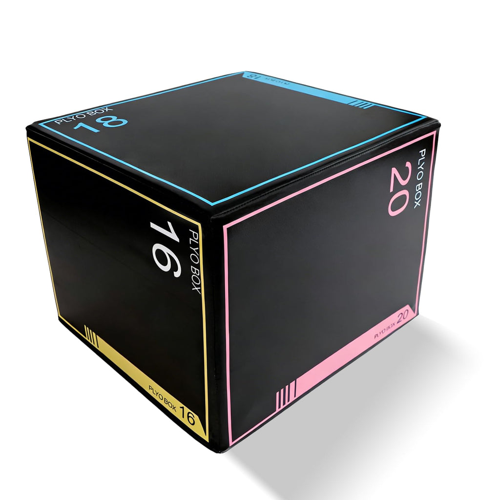 3-in-1 Non-Slip Foam Plyometric Jump Box F1800
