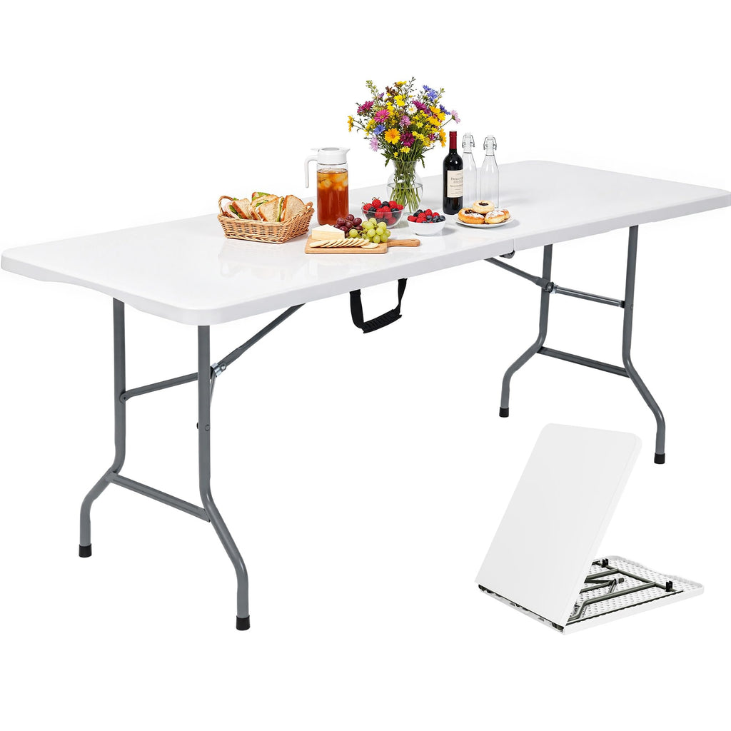 6ft Folding Table Heavy Duty D389