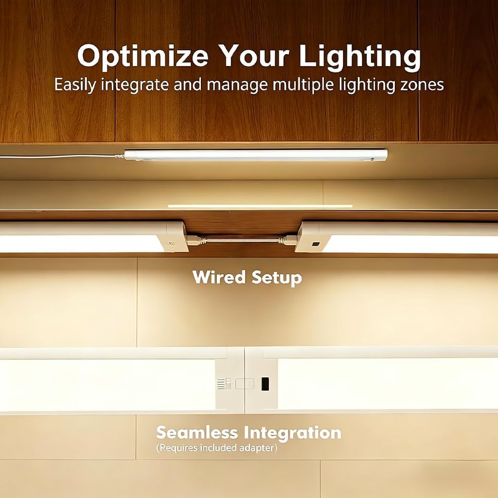 24 Inch 2 Pack Linkable Under Cabinet Lights S302708
