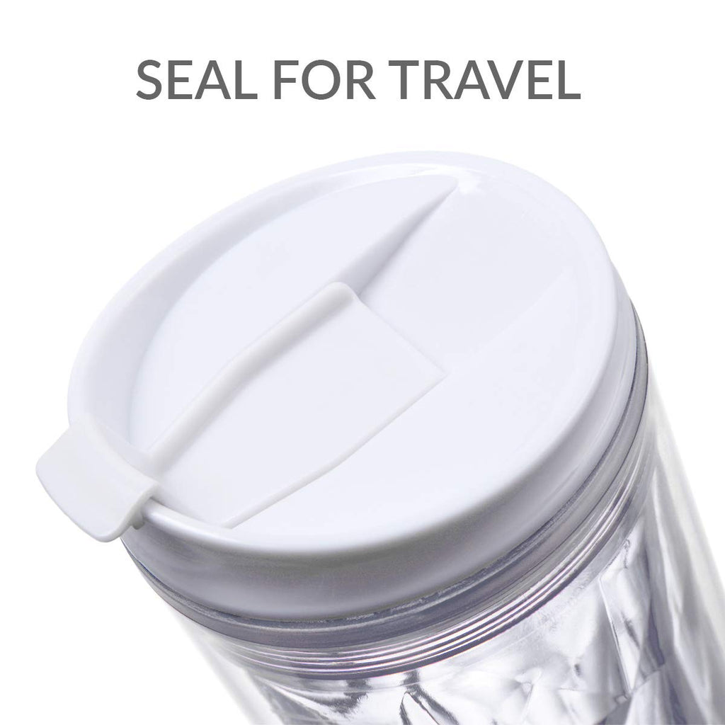 22 oz Clear Diamond Shake Tumbler Cup Y87716