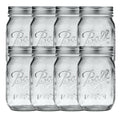 Regular Mouth Pint 16 oz. Mason Jars with Lids and Bands, 8 Count Z33755