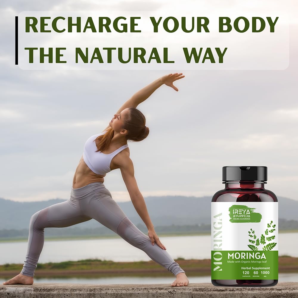 1000 mg Moringa Capsules A334385