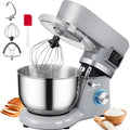 660 W 6-Speed Tilt-Head Stand Mixer with 5.8 Qt Stainless Steel Bowl, Gray Z5025