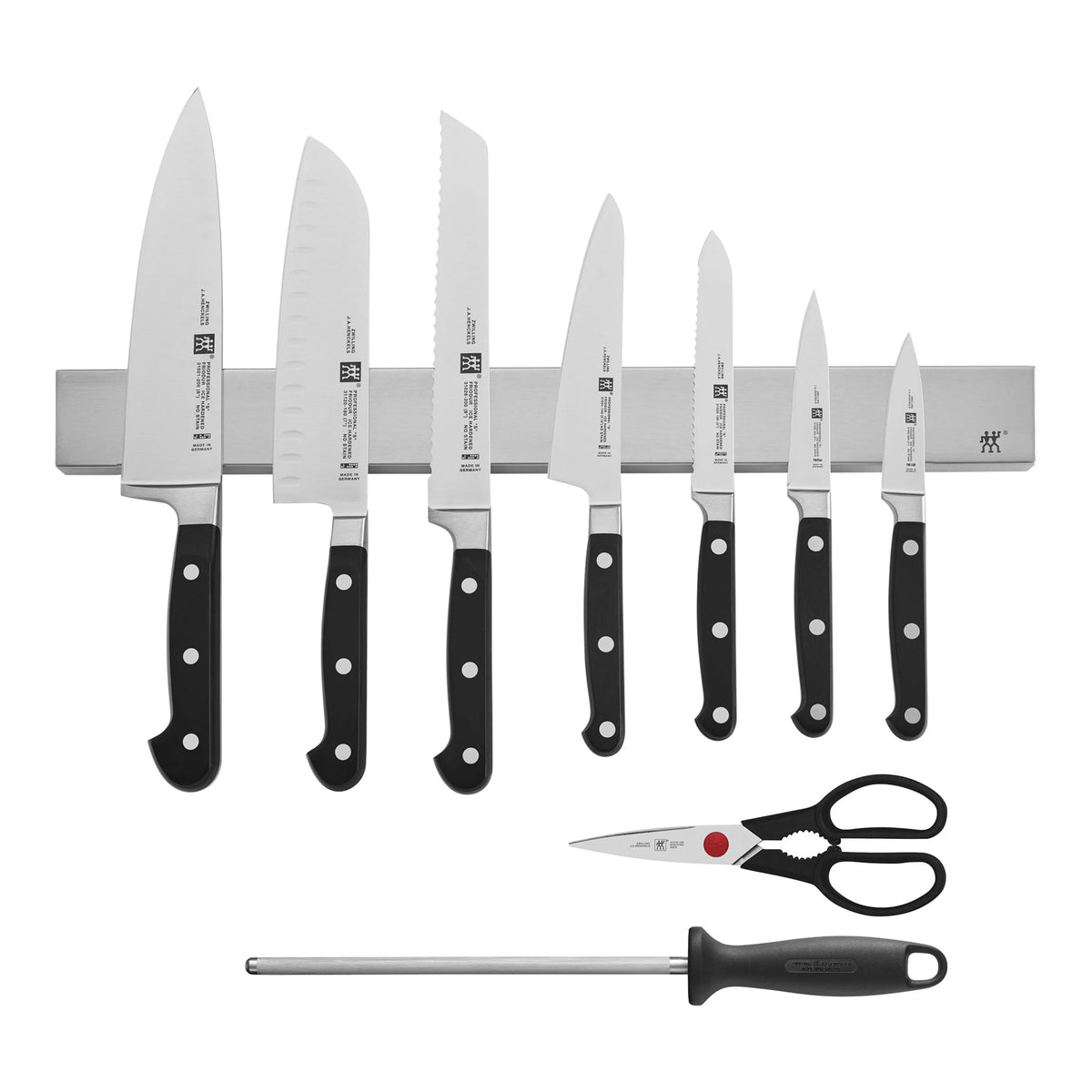 10 Pc Stainless Steel Knife Set L166511