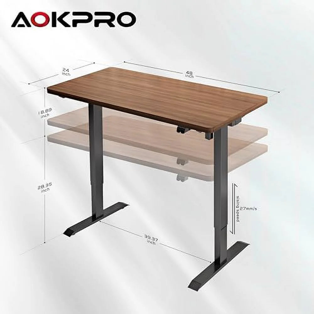 Electric Stand Up Desk Frame Black V882010