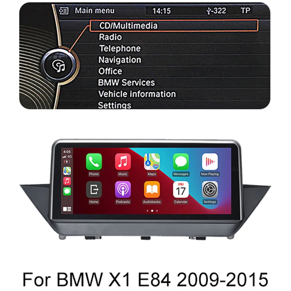 10.25 inch Touch Screen Car Stereo with Apple Carplay Android Auto GPS Navigation I256040