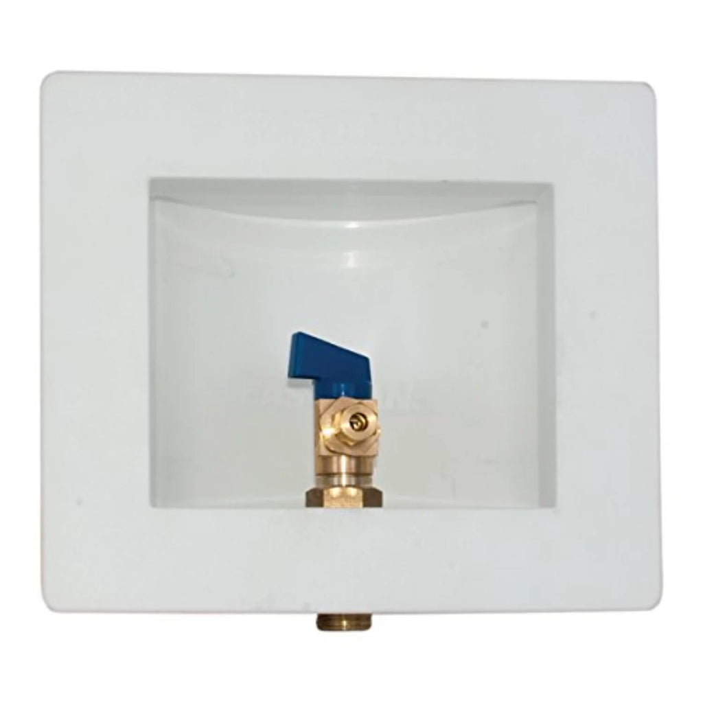 1/2 inch Sweat White Ice Maker Outlet Box Z921