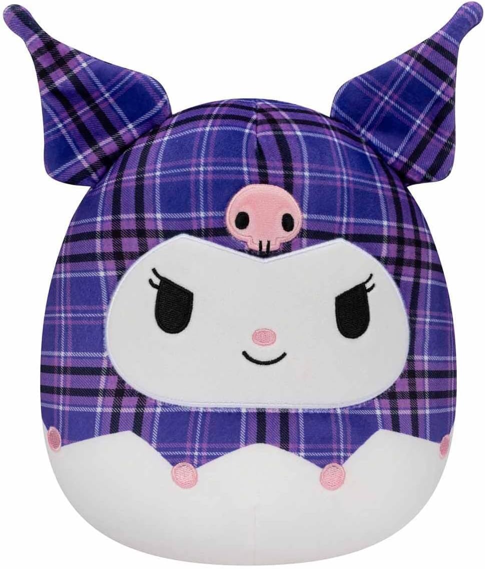 8 Inch Plush Plaid Kuromi I306888