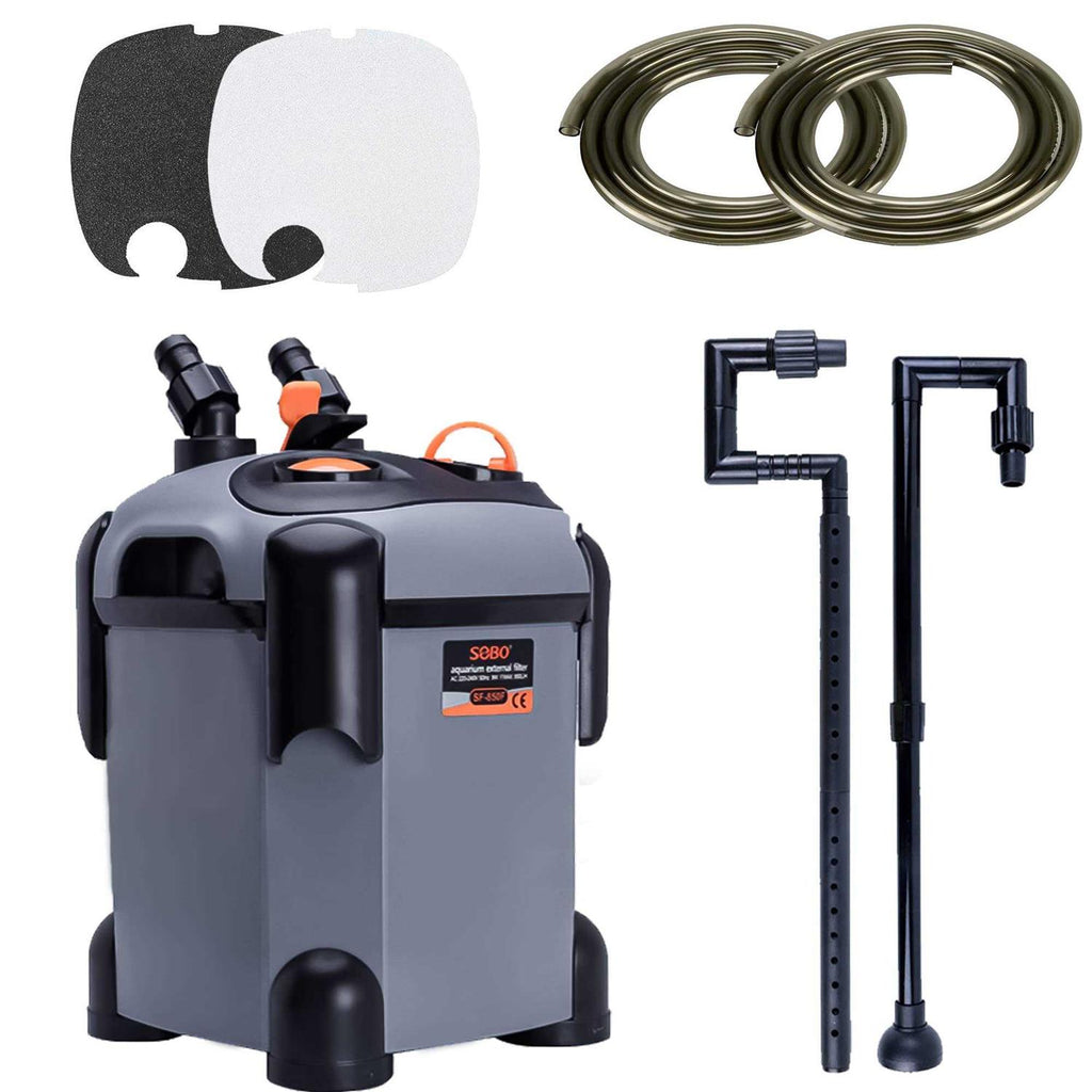 Aquarium External Canister Filter with Filter Media N325