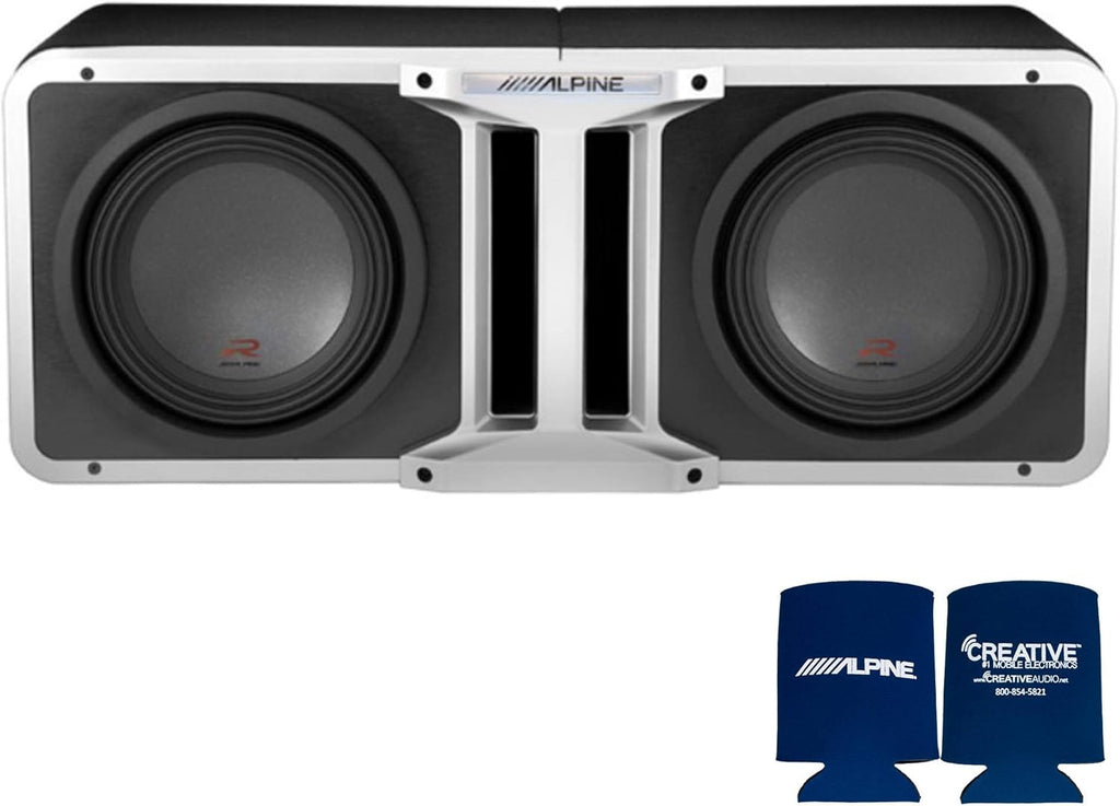 Pair of 10-inch Subwoofer Enclosures with Linking Kit E96322