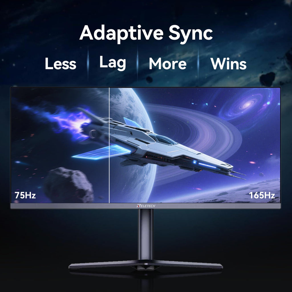 34 Inch Curved Ultrawide Gaming Monitor 21:9 WQHD 165Hz B624