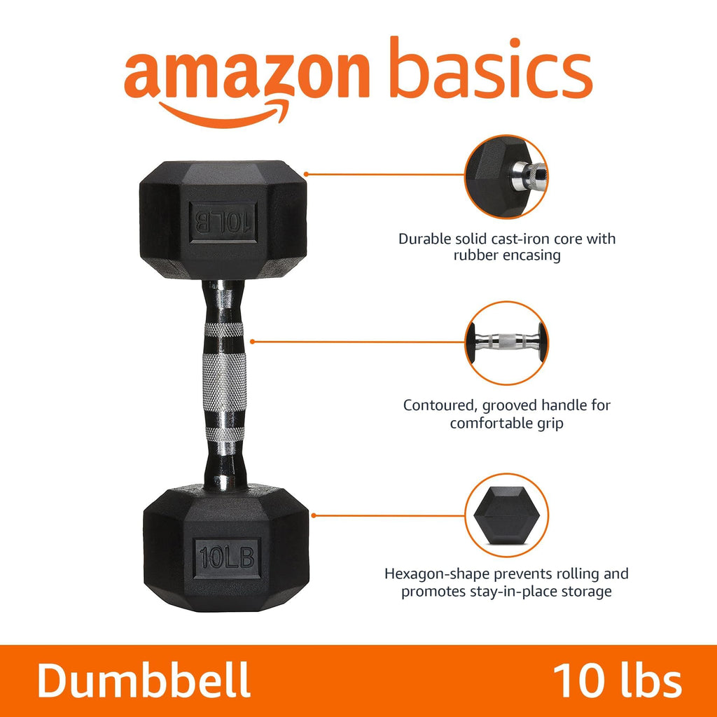 Rubber Hex Dumbbell G441481
