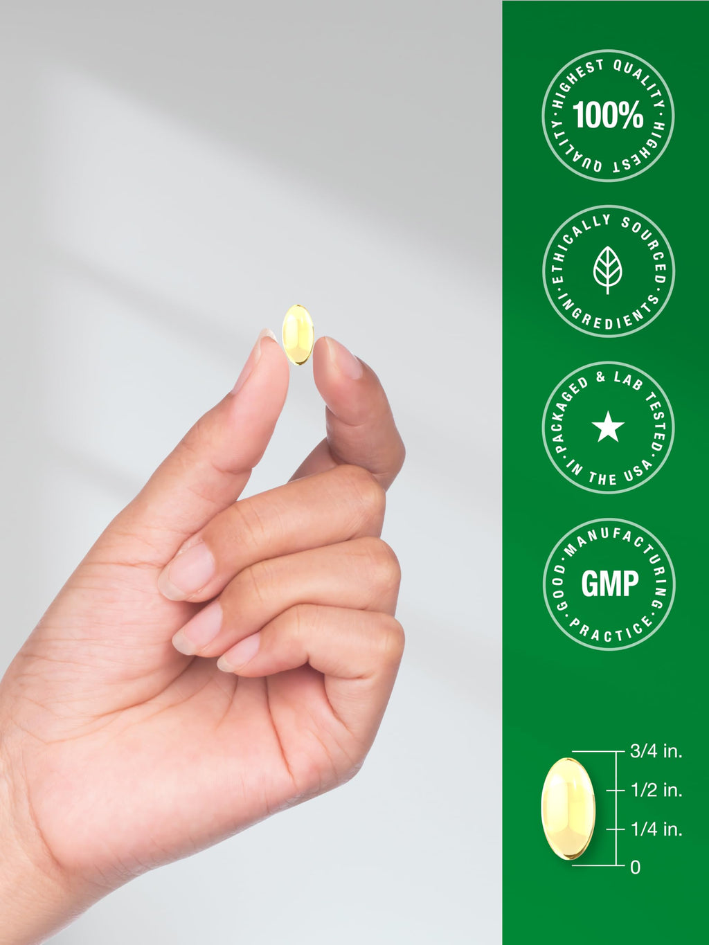 Odorless Garlic Softgel Supplement 200 Pills U78471