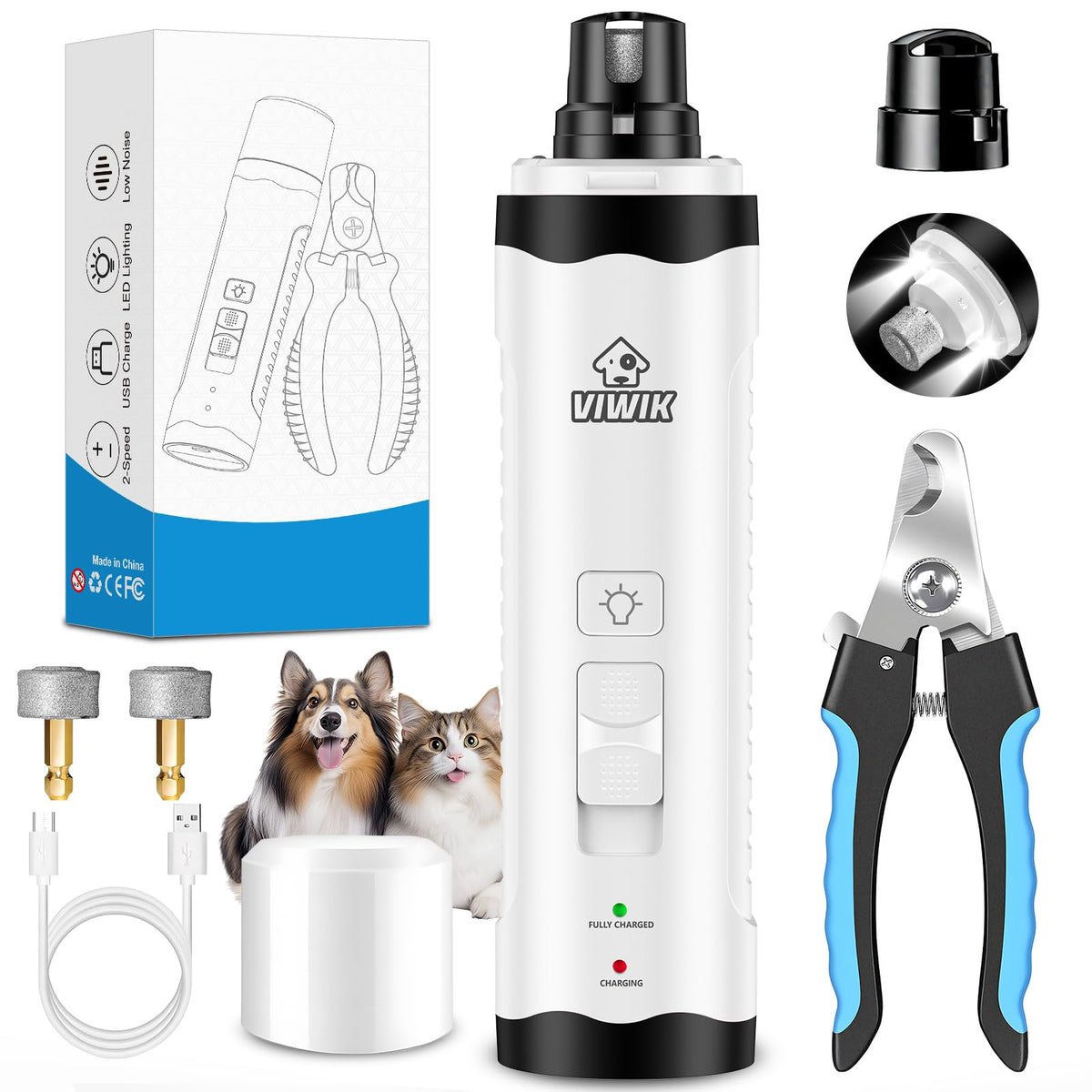 Dog Nail Trimmers with Light I551351