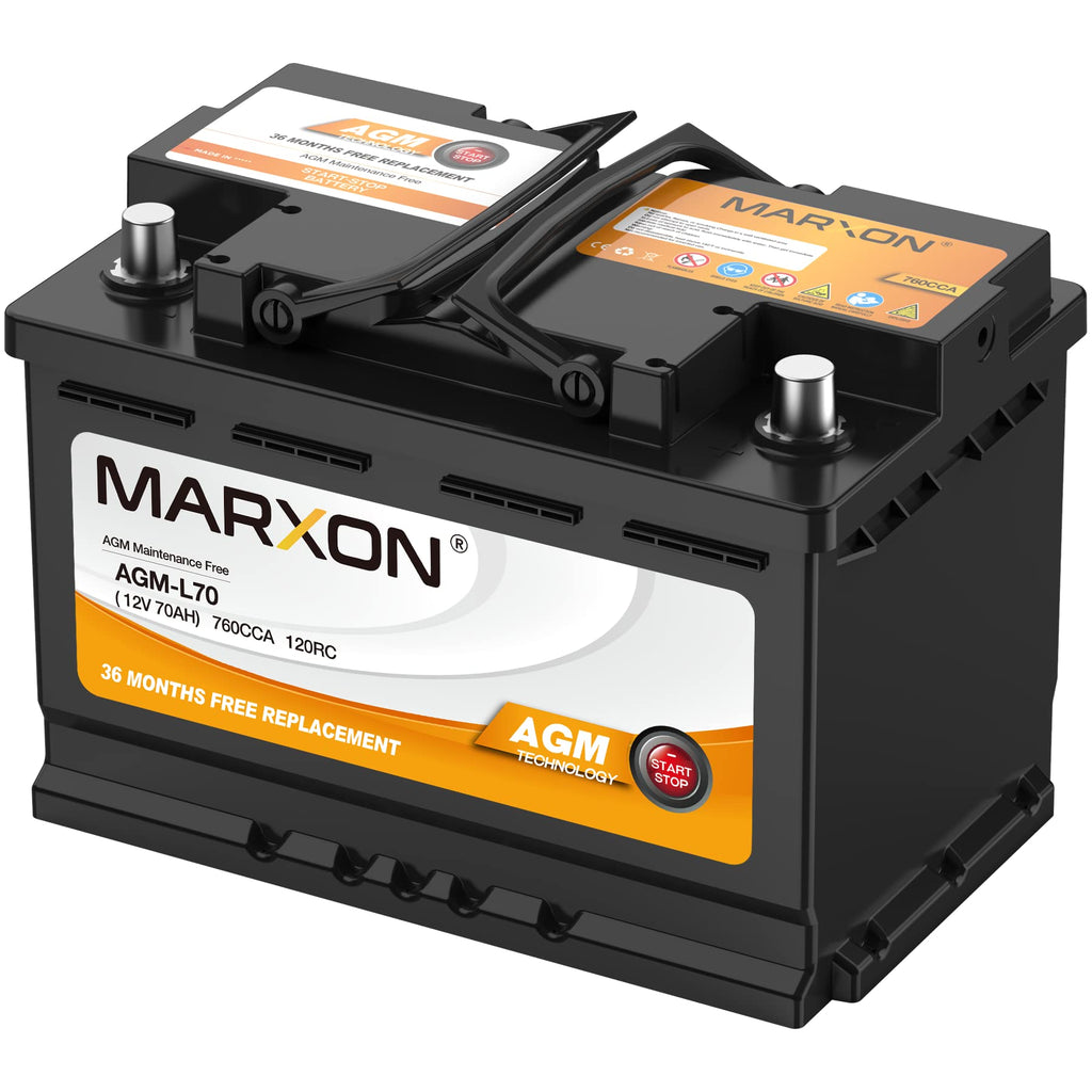 12v 70AH 760CCA AGM Car Battery H4149