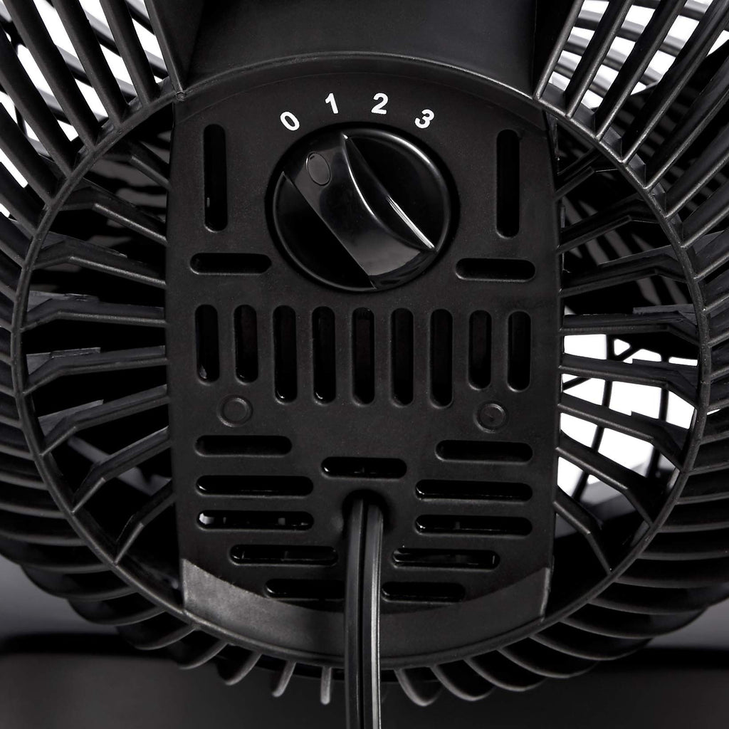 Black 3 Speed Air Circulator Desk Fan X960