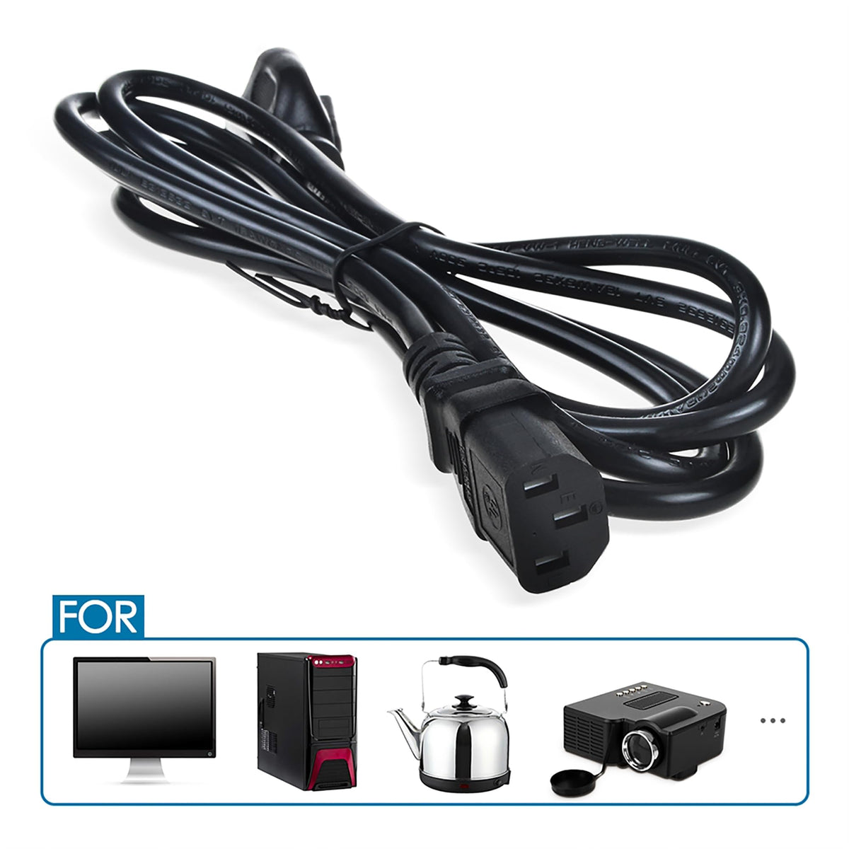 6ft AC Power Cord Cable I366