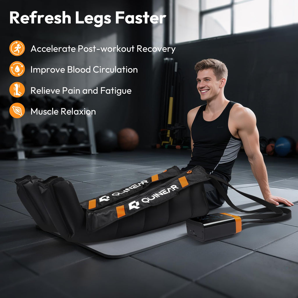 Cordless Compression Boots Leg Massager D859677