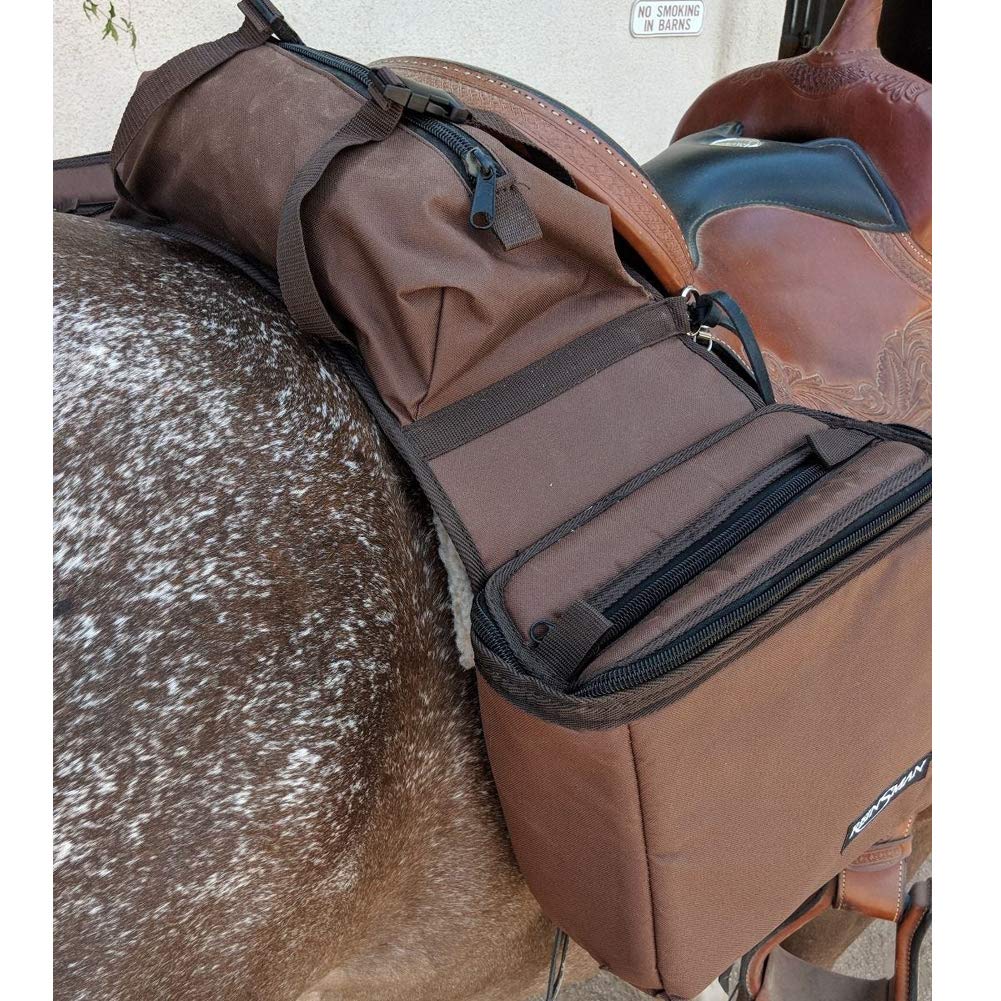 Insulated Leakproof Saddle Bag with Cantle Bag and Straps T63035