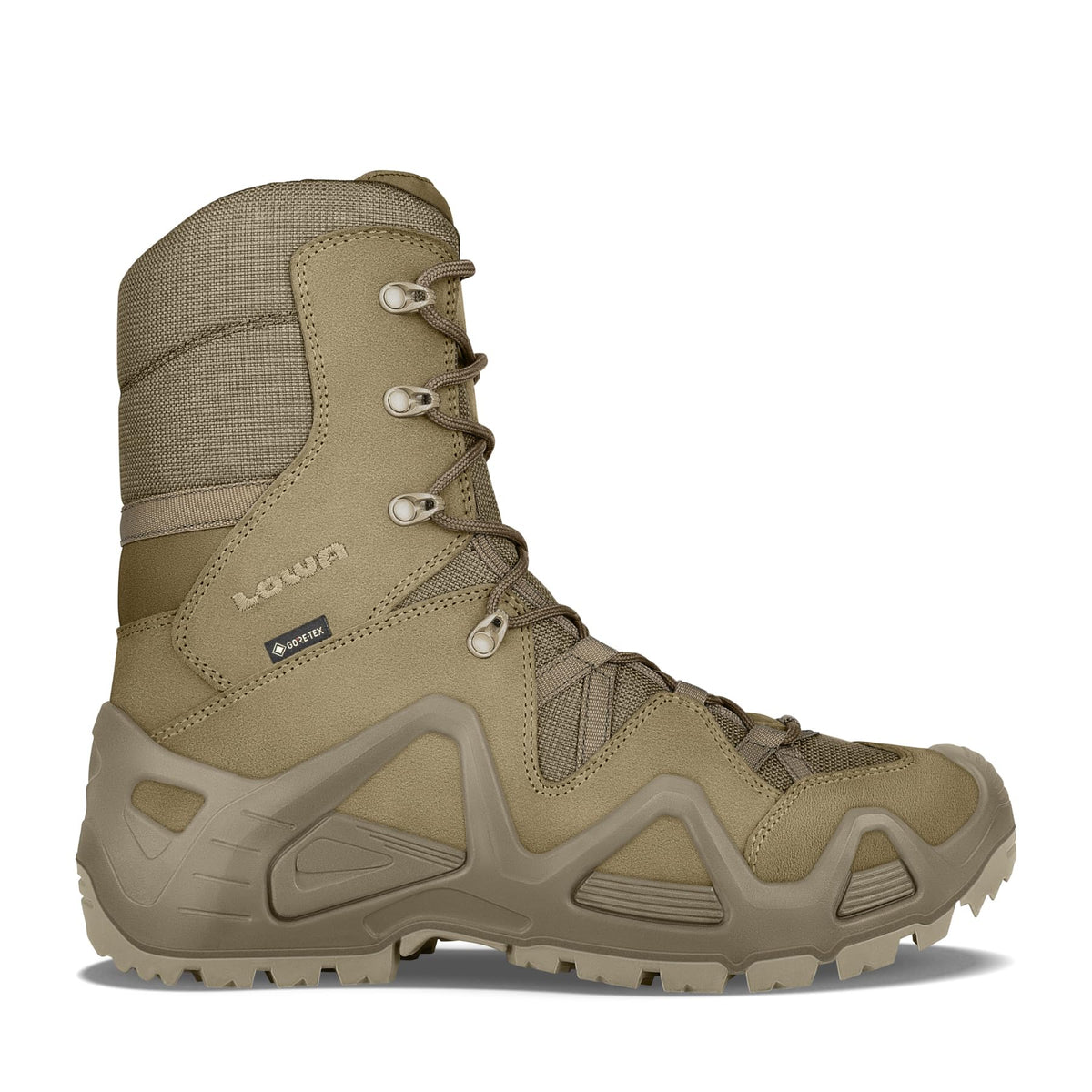 Coyote Suede Textile Boots Z421909