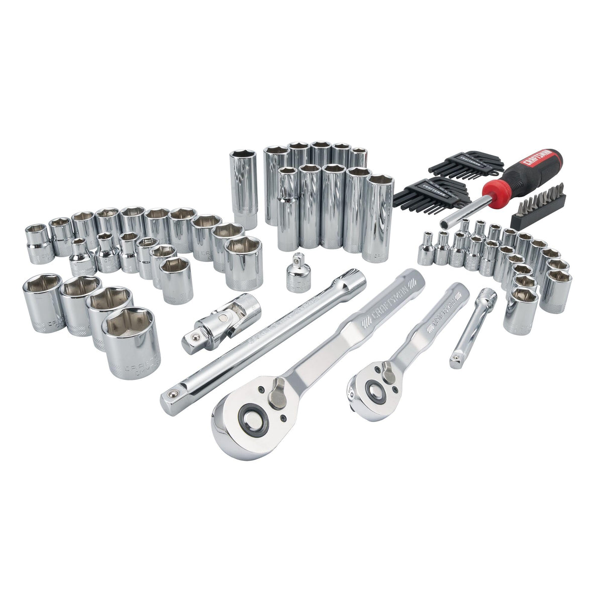 83 Piece Mechanics Tool and Socket Set E747