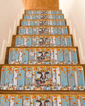 15 Pack Non Slip Carpet Stair Treads with Adhesive, 8x30 inch O6380