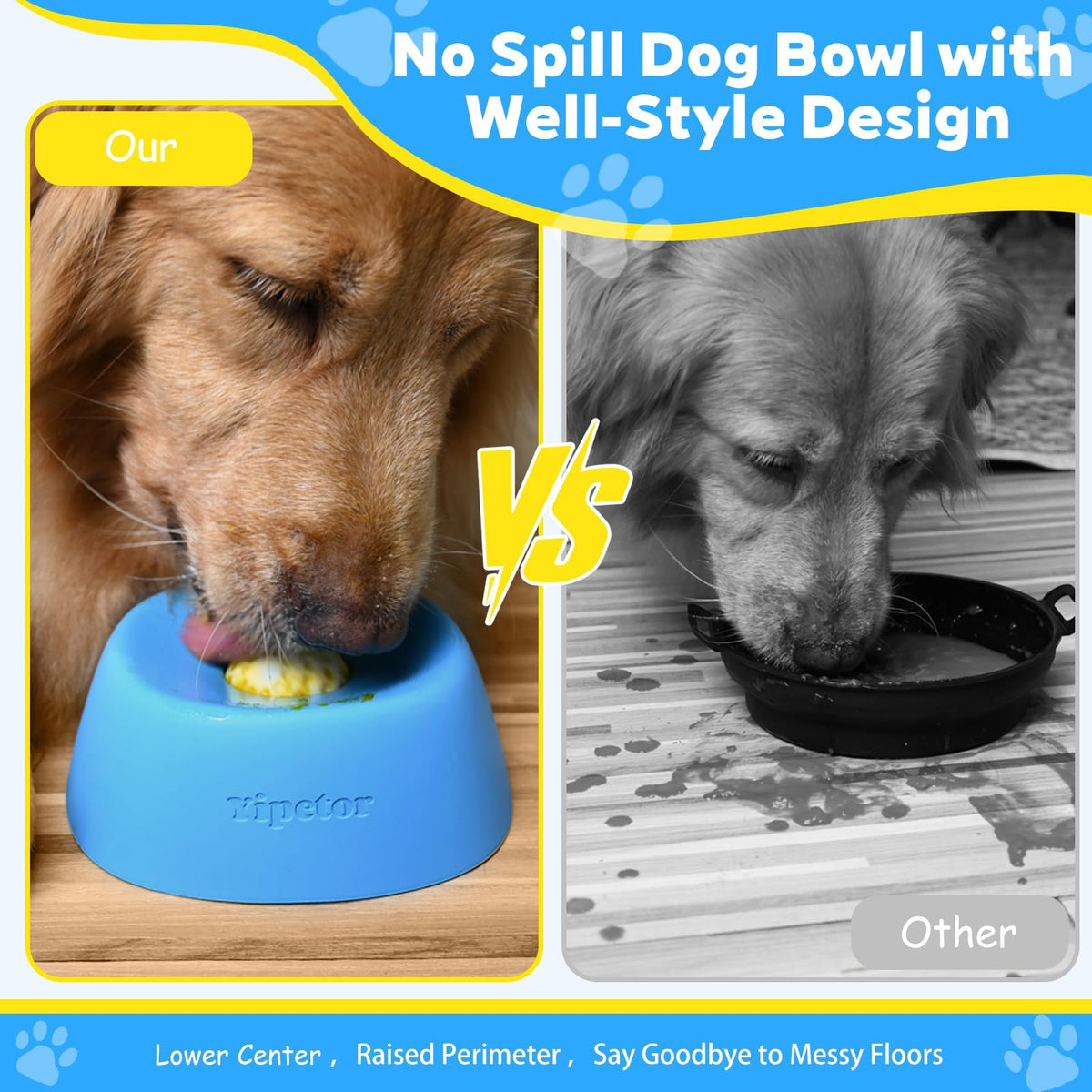 Dog Lick Bowl Slow Feeder Puzzle Toys V128431