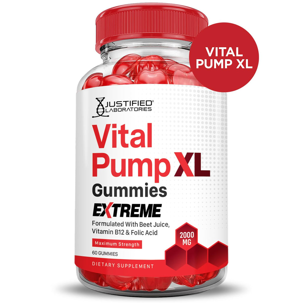 2000MG Beet Juice ACV Pomegranate B12 Vegan Non GMO Gummies R1632