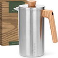 34 oz Stainless Steel Double Wall French Press G9851