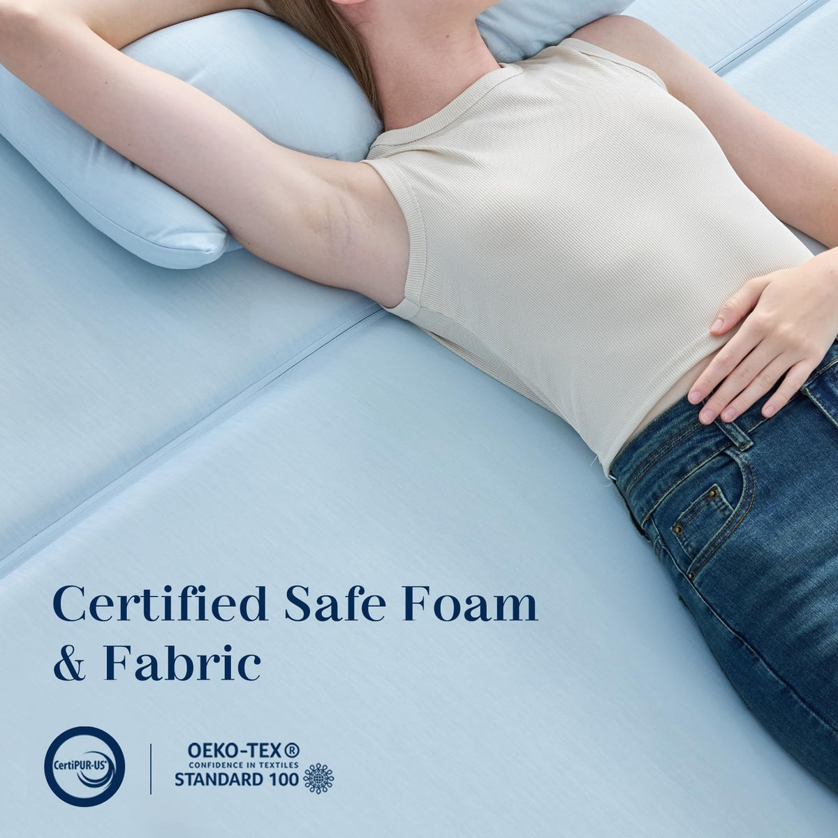 6 Inch Cooling Memory Foam Folding Mattress X39792