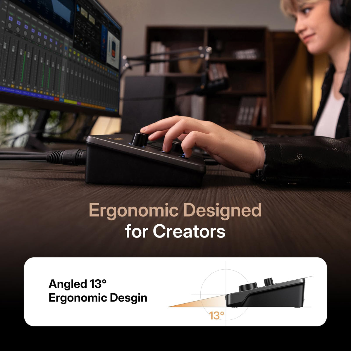 USB Audio Interface Dual XLR H4112