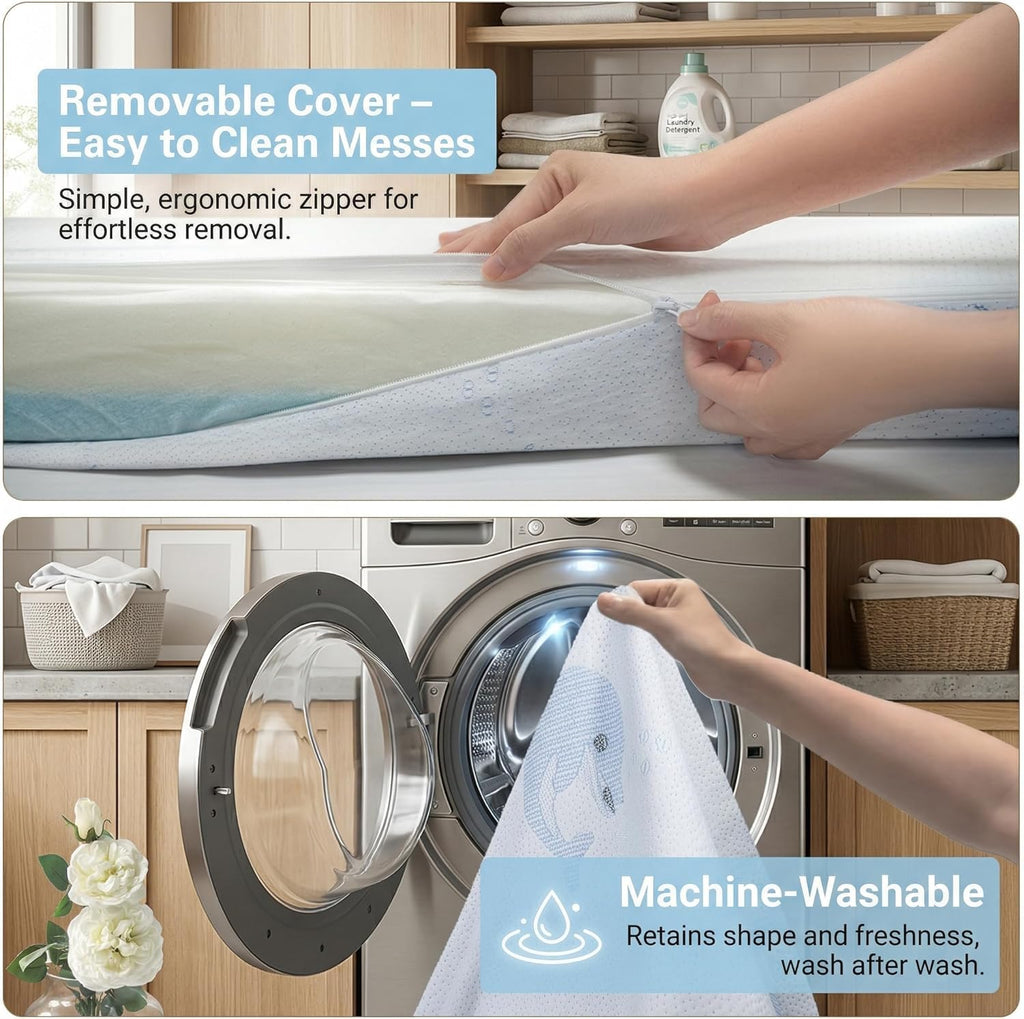 Double-Sided Memory Foam Portable Mattress R268998