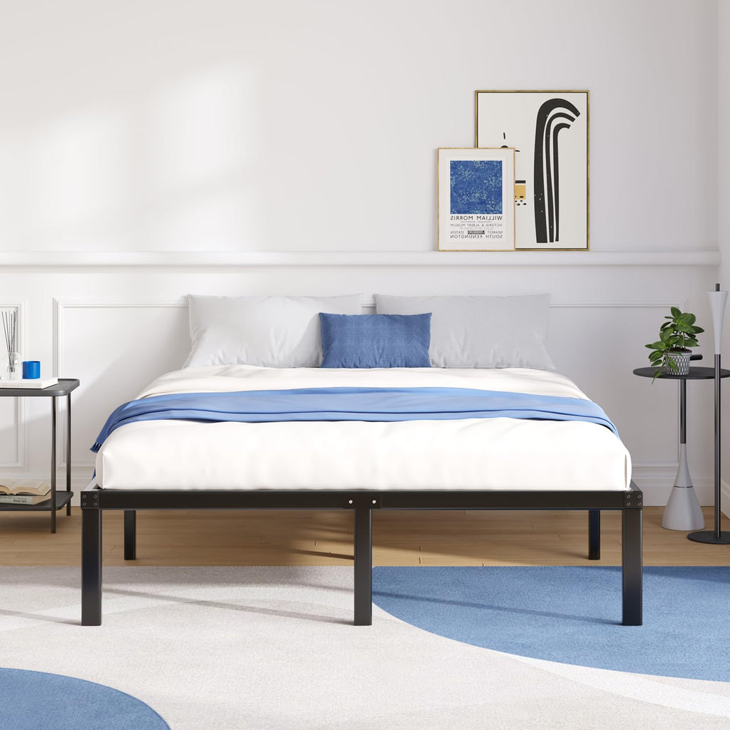 Queen Size 18 Inch Metal Platform Bed Frame Z518