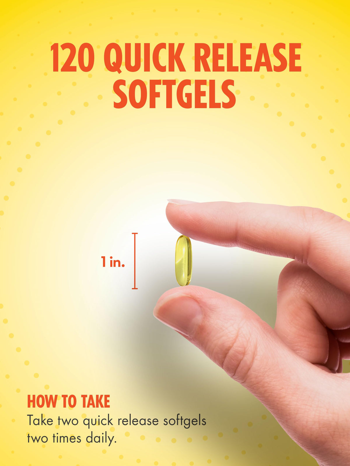 Fish Oil Softgels 1000mg 120 Count B7636