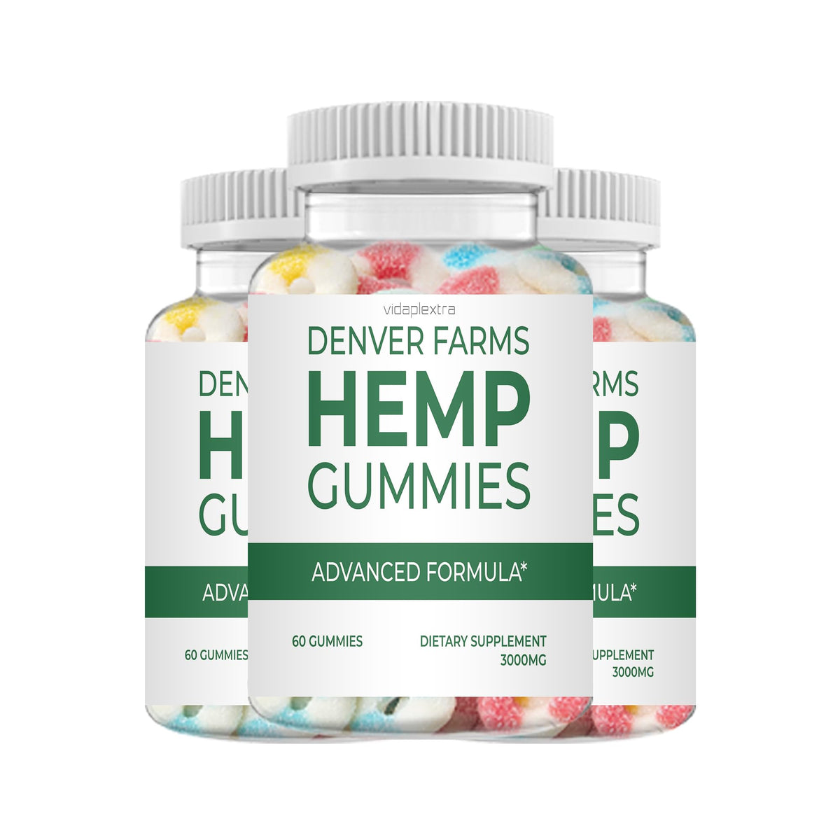 Hemp Gummies 3 Pack 180 Gummies O763094