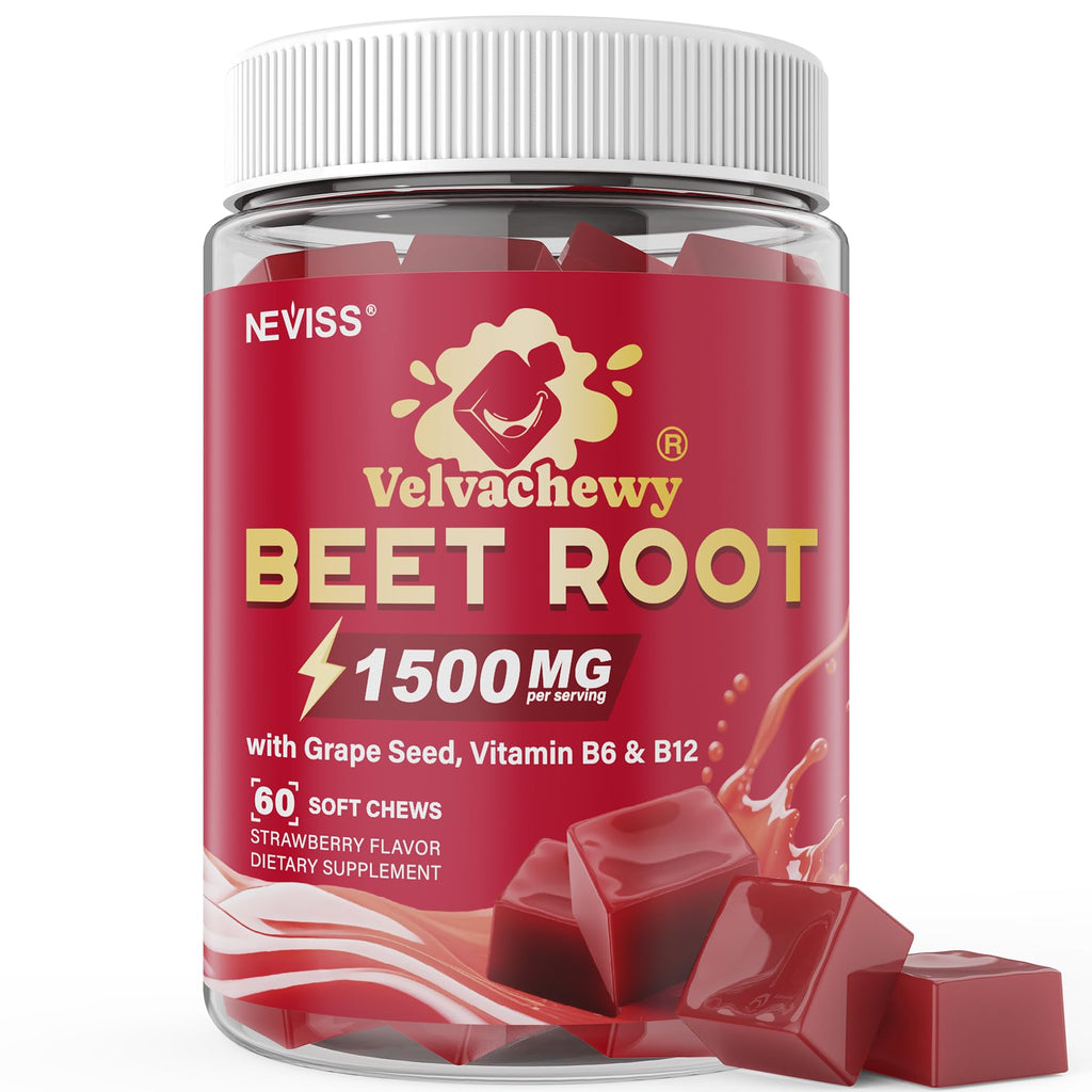 Beet Root Nitric Oxide Supplement 1500mg 60 Cts B301