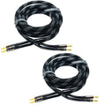 10ft 12awg Braided Speaker Cable E466887