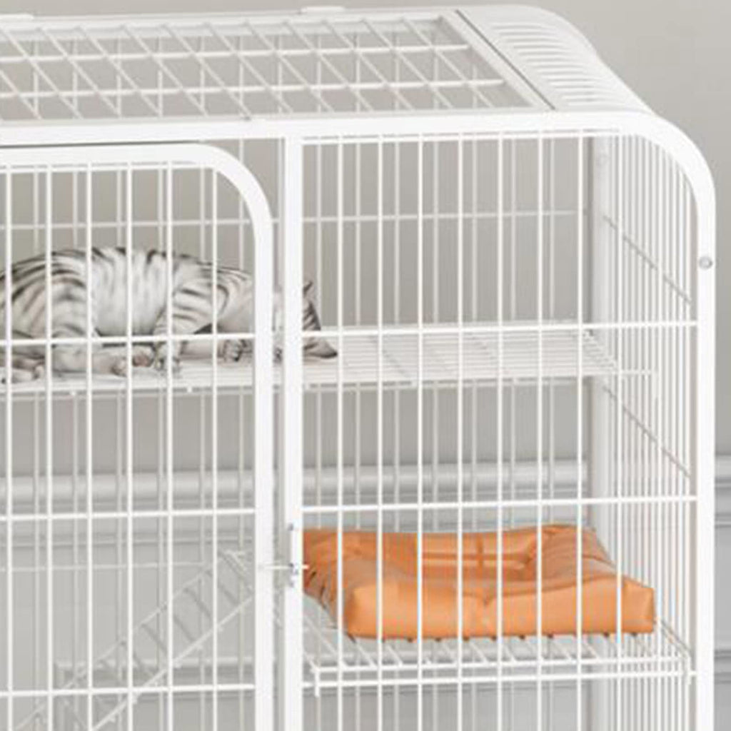 Large 3-Tier Metal Wire Cat Cage with Hammock C574