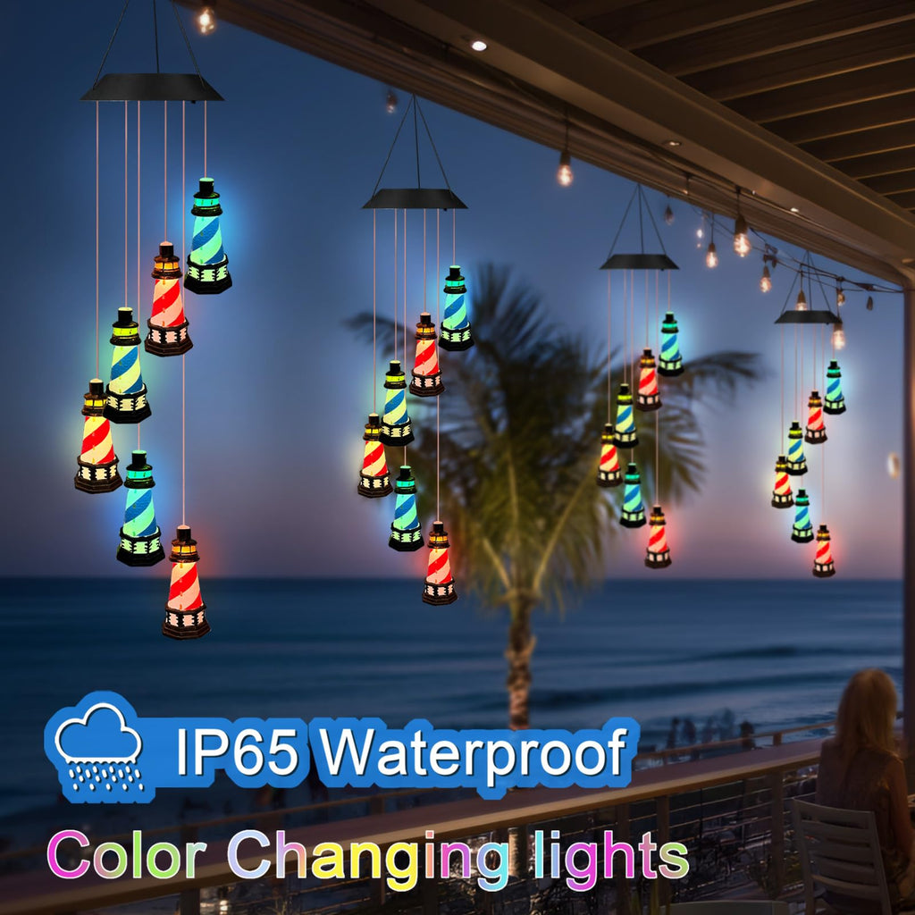 Color Changing LED Wind Chimes D7430