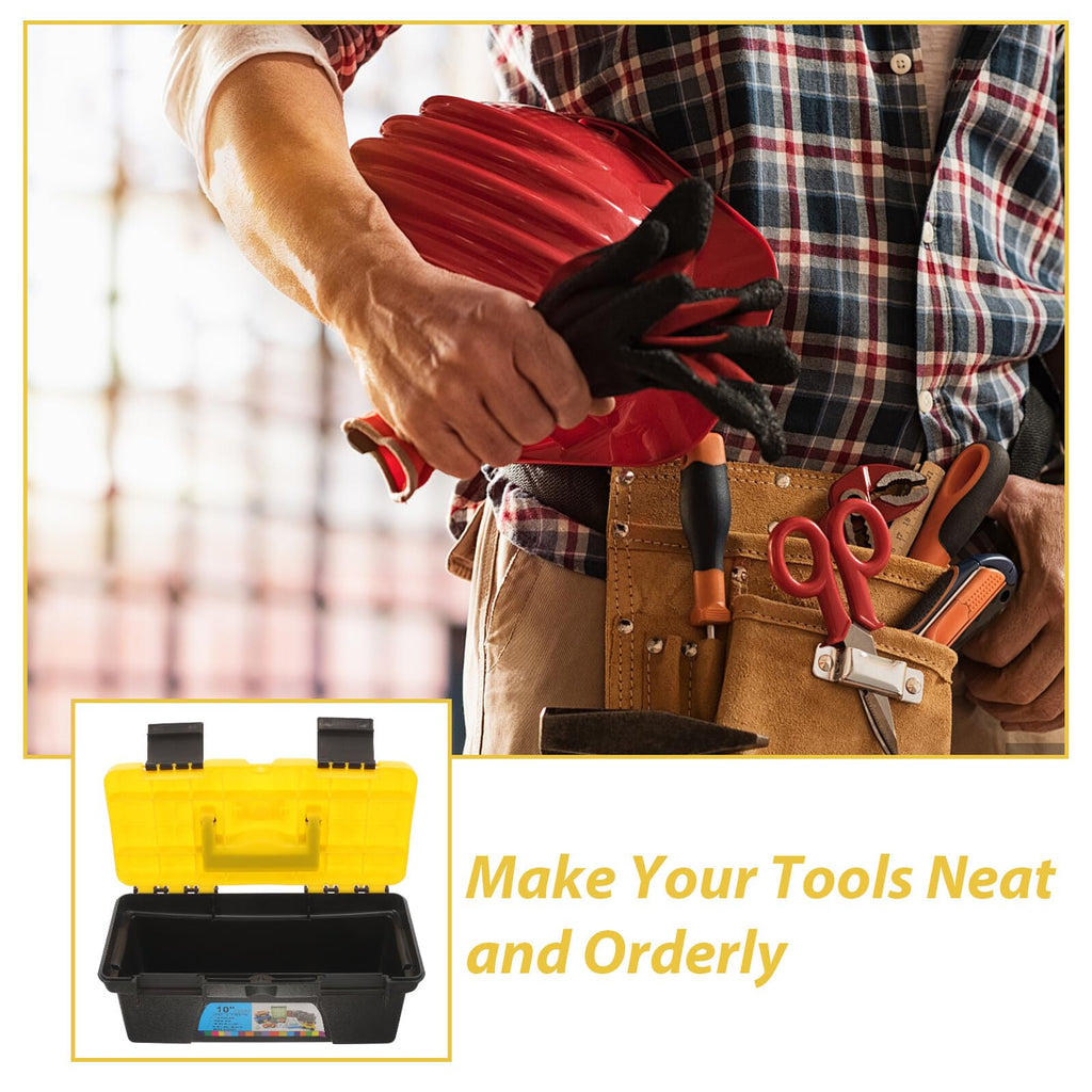10 Inch Plastic Tool Box Organizer T6844