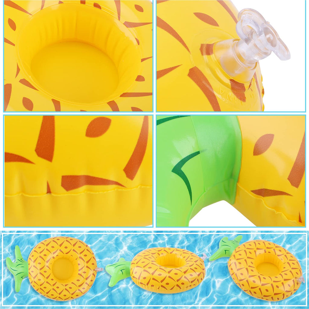 8 Pack Inflatable Drink Holders with Air Pump Q226155