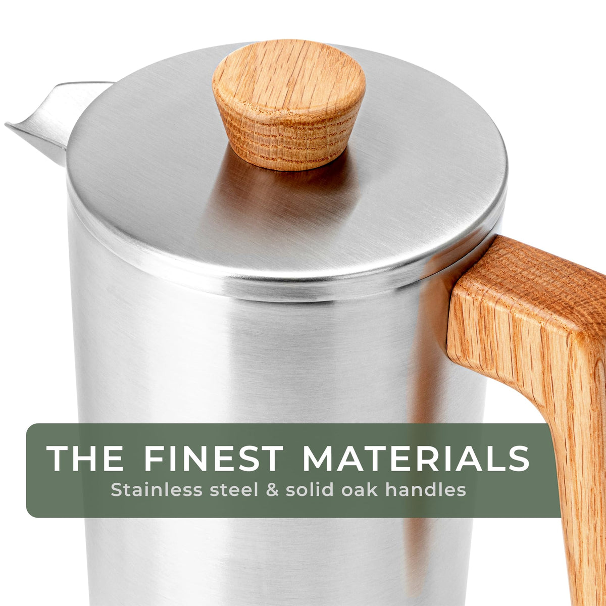 34 oz Stainless Steel Double Wall French Press G9851