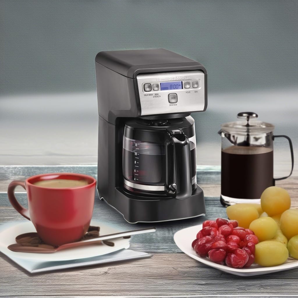 12 Cup Compact Programmable Drip Coffee Maker N339723