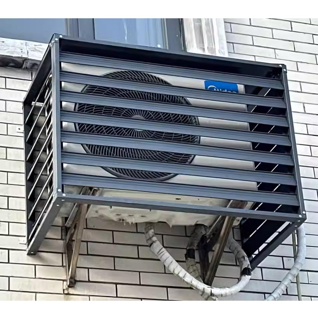 Aluminum 4-Panel AC Condenser Fence Z582358