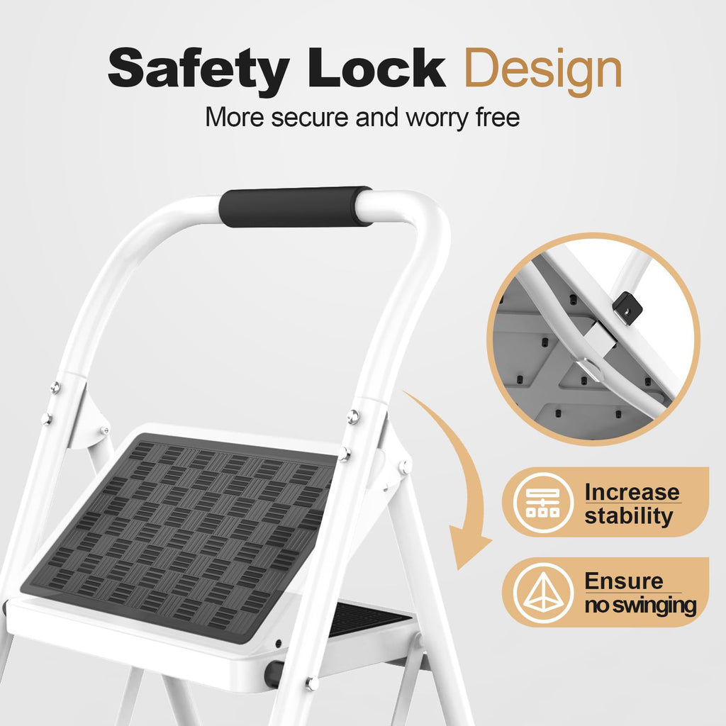 3 Step Folding Step Stool B883